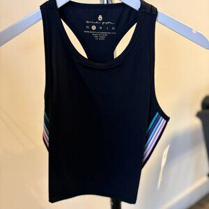 NWT, Spiritual Gangster Everyday Active Tank, Cropped black tank